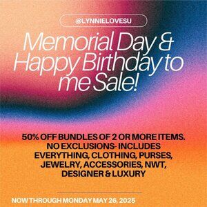 50% off bundles sale running now through Monday!!